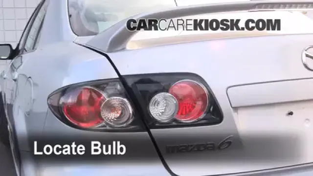 2006 Mazda 6 i 2.3L 4 Cyl. Sedan (4 Door) Lights Reverse Light (replace bulb)